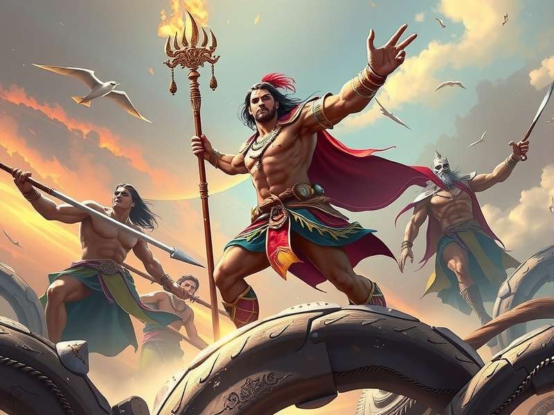 Valiant Vishwa Mythic Battles Features